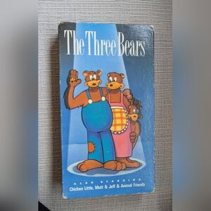 The Three Bears VHS Tape
